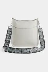 TGB / Good Bead MINI ALMA MESSENGER BAG WITH STRAP GREY