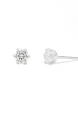 Boma CUBIC ZIRCONIA STUD EARRING