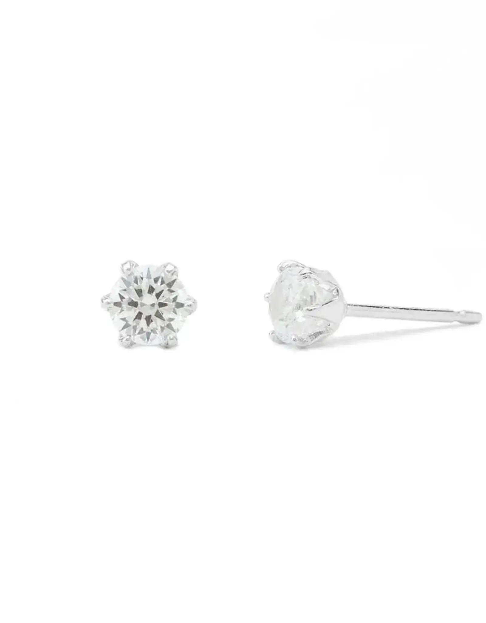 Boma CUBIC ZIRCONIA STUD EARRING