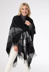 TGB / Good Bead BARI PULL THRU WRAP BLACK/GREY