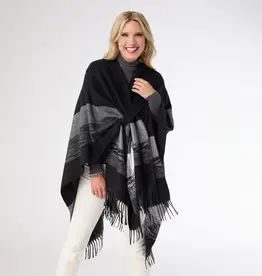 TGB / Good Bead BARI PULL THRU WRAP BLACK/GREY