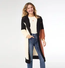 TGB / Good Bead RAVELL CHUNKY OPEN KNIT CARDIGAN S/M