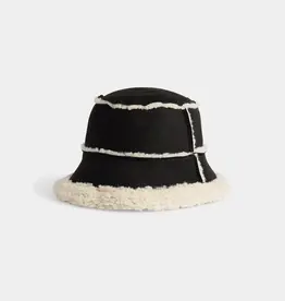 TGB / Good Bead SHERPA TRIM BUCKET HAT BLACK
