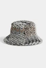 TGB / Good Bead WENDY BUCKET HAT GREY/BEIGE