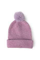 DM Merchandising BRITTS KNITS POWDER KNIT ULTRA SOFT POM HAT-Multiple Colors