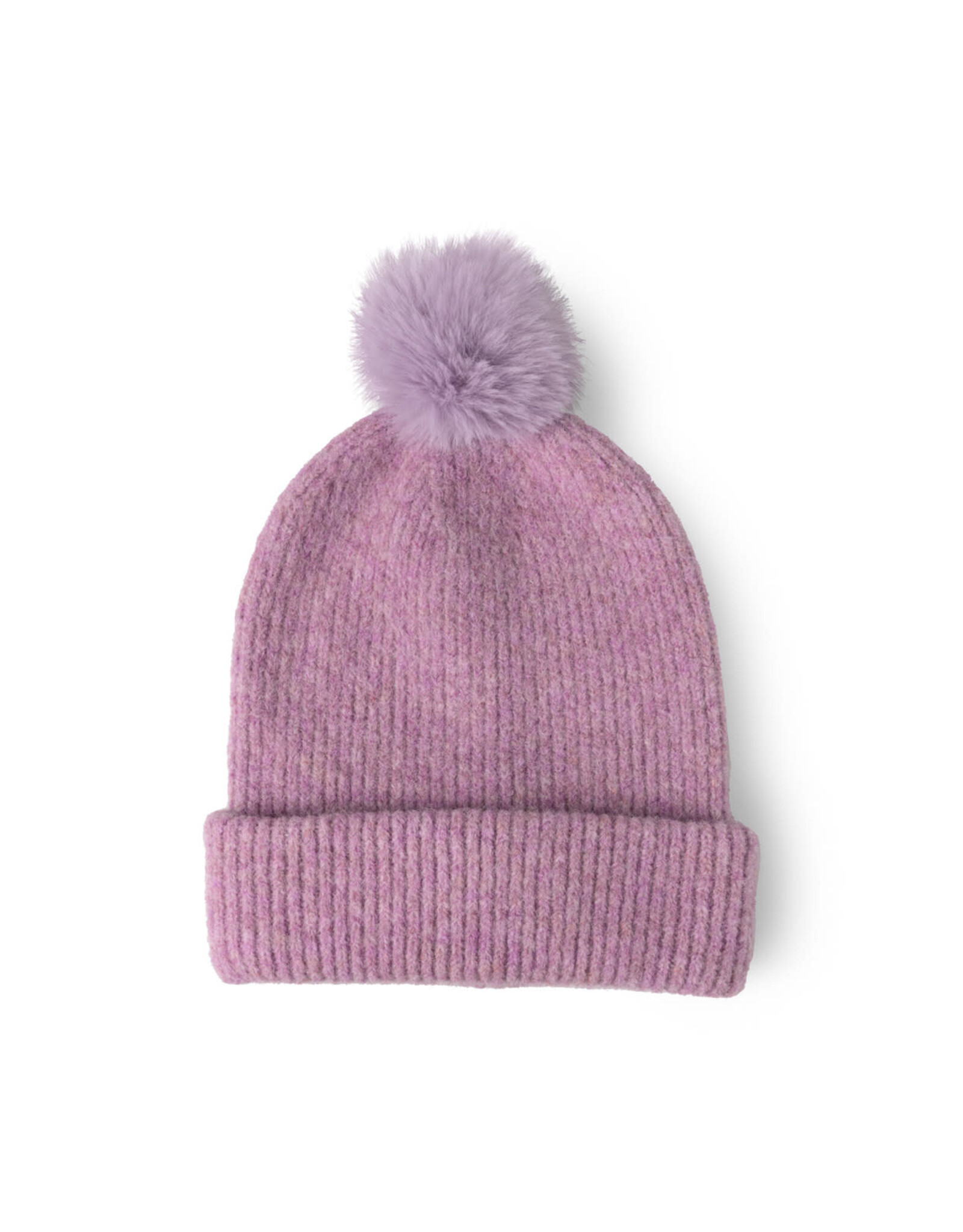 DM Merchandising BRITTS KNITS POWDER KNIT ULTRA SOFT POM HAT-Multiple Colors