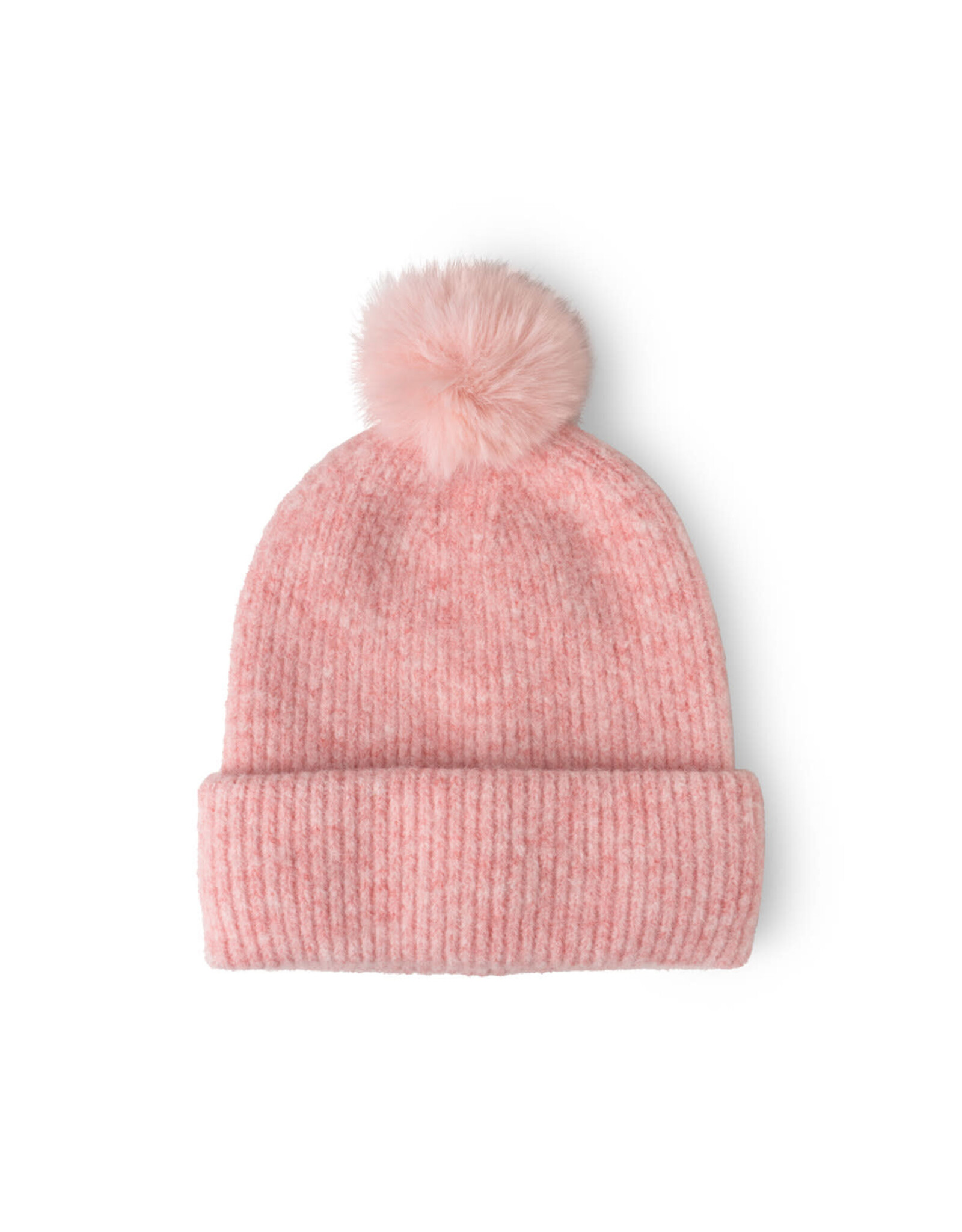 DM Merchandising BRITTS KNITS POWDER KNIT ULTRA SOFT POM HAT-Multiple Colors