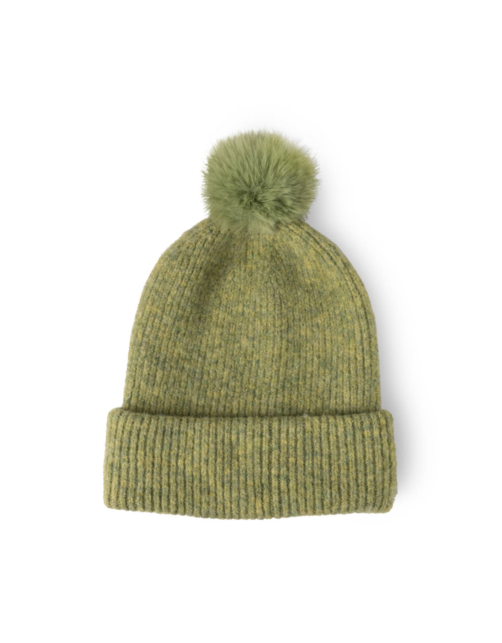 DM Merchandising BRITTS KNITS POWDER KNIT ULTRA SOFT POM HAT-Multiple Colors