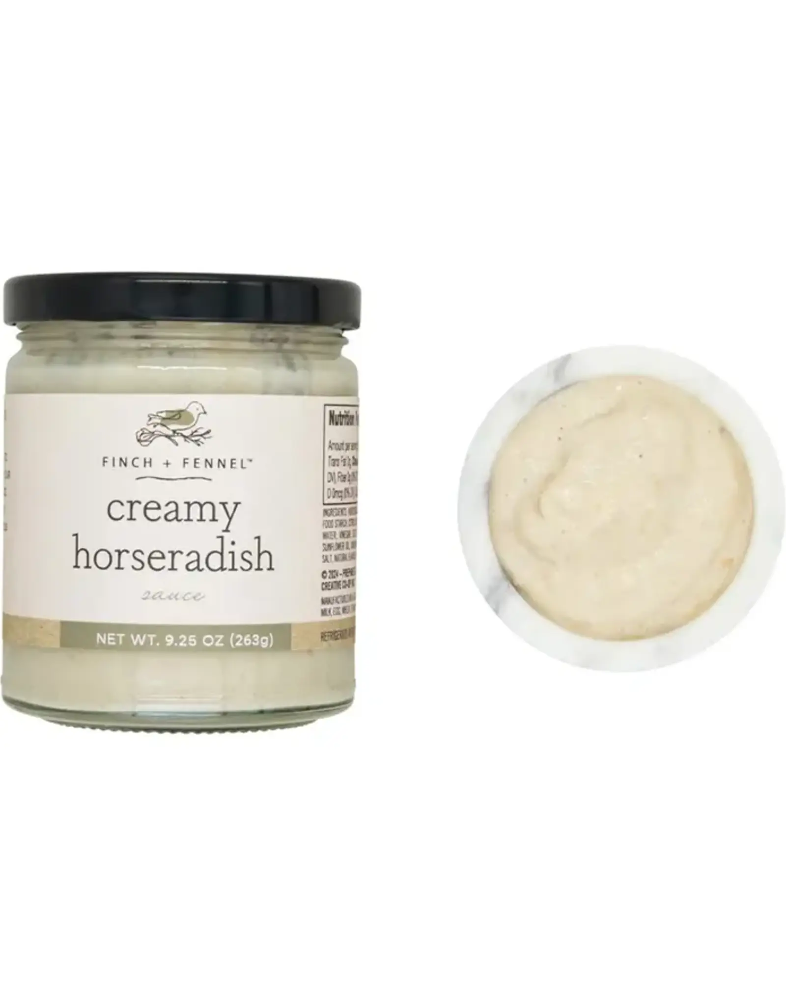 Finch & Fennel CREAMY HORSERADISH SAUCE - Finch + Fennel