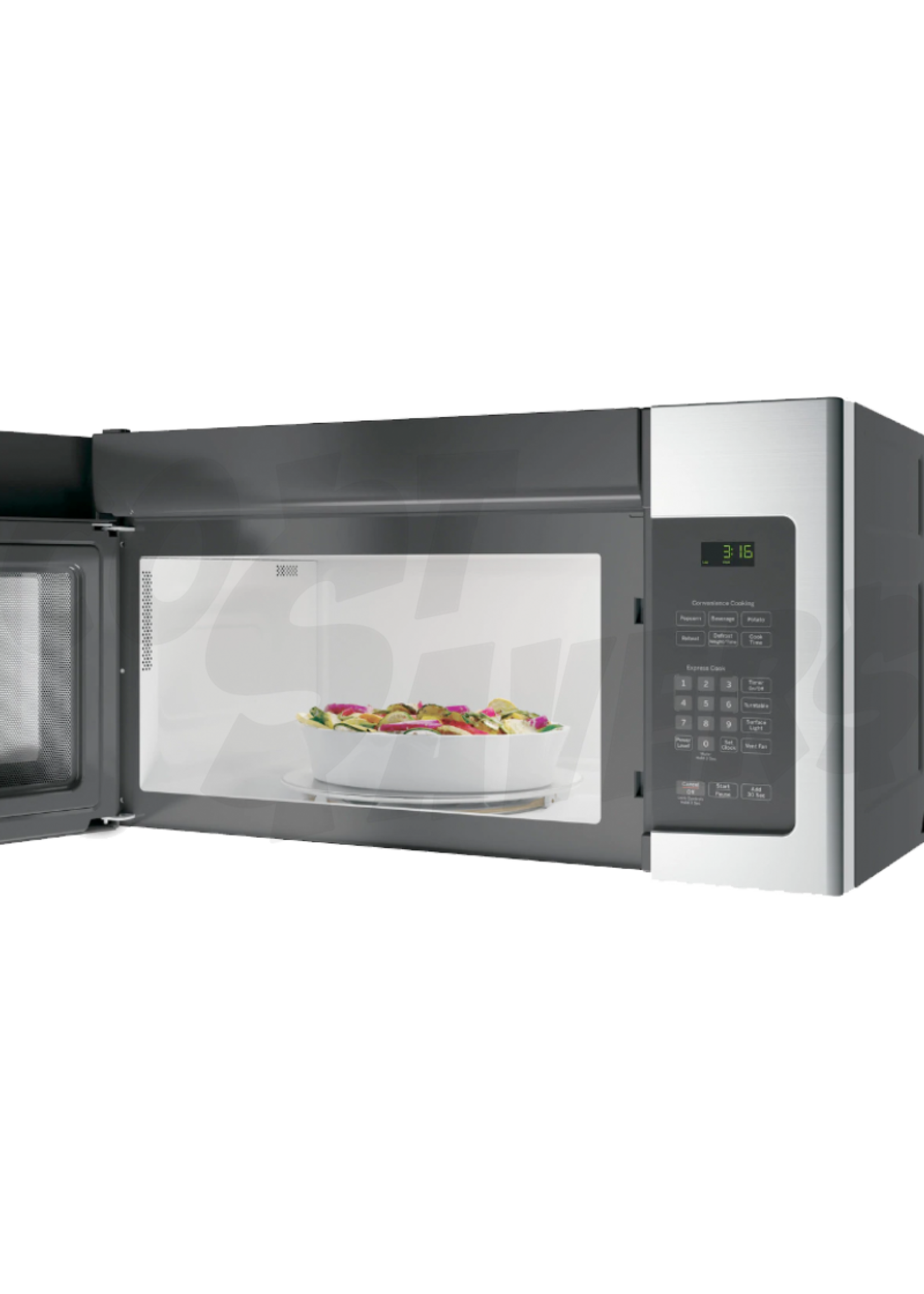 G.E G.E 1.7 Cu. Ft. Microwave/Hood Combo S/Steel