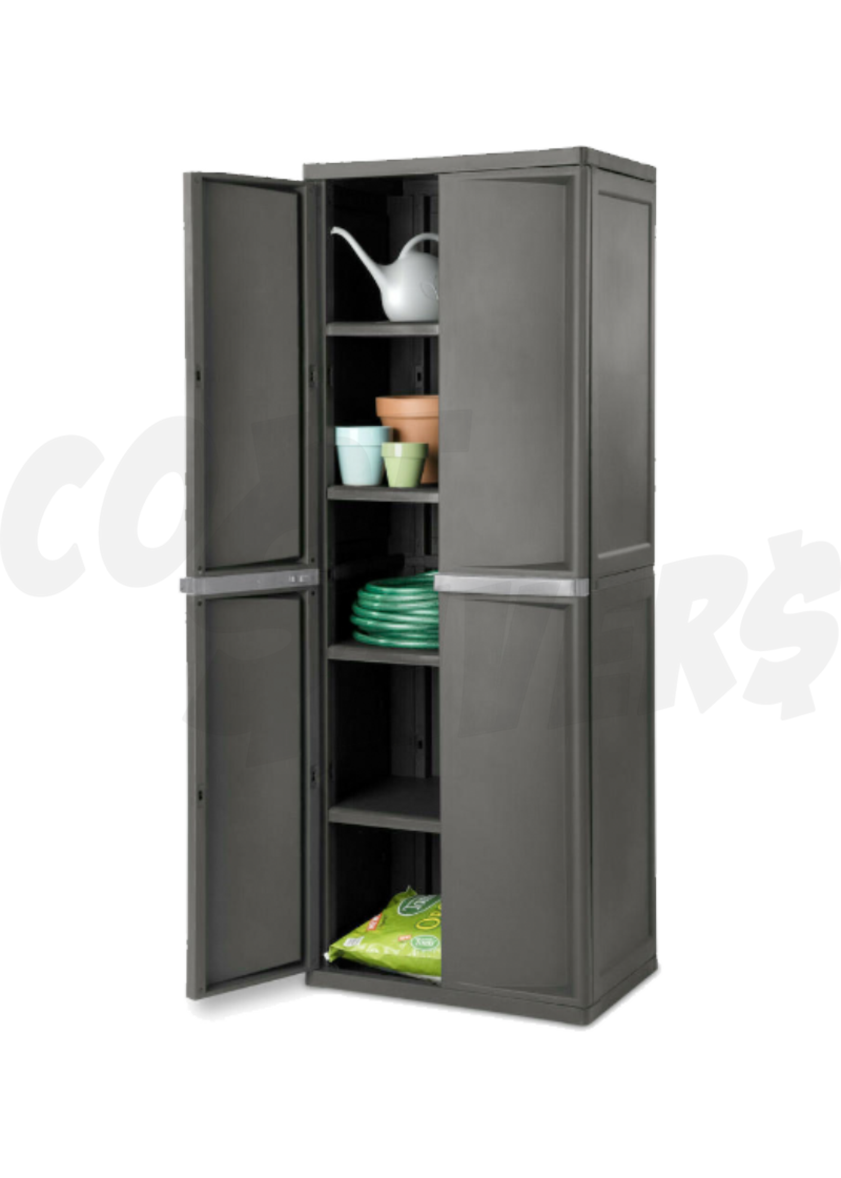 Sterilite Sterilite 4 Shelf Cabinet