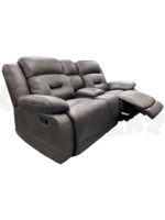 DWP 3pc Reclining Living Room Set w/ Console & Cupholders Brown (CX20)