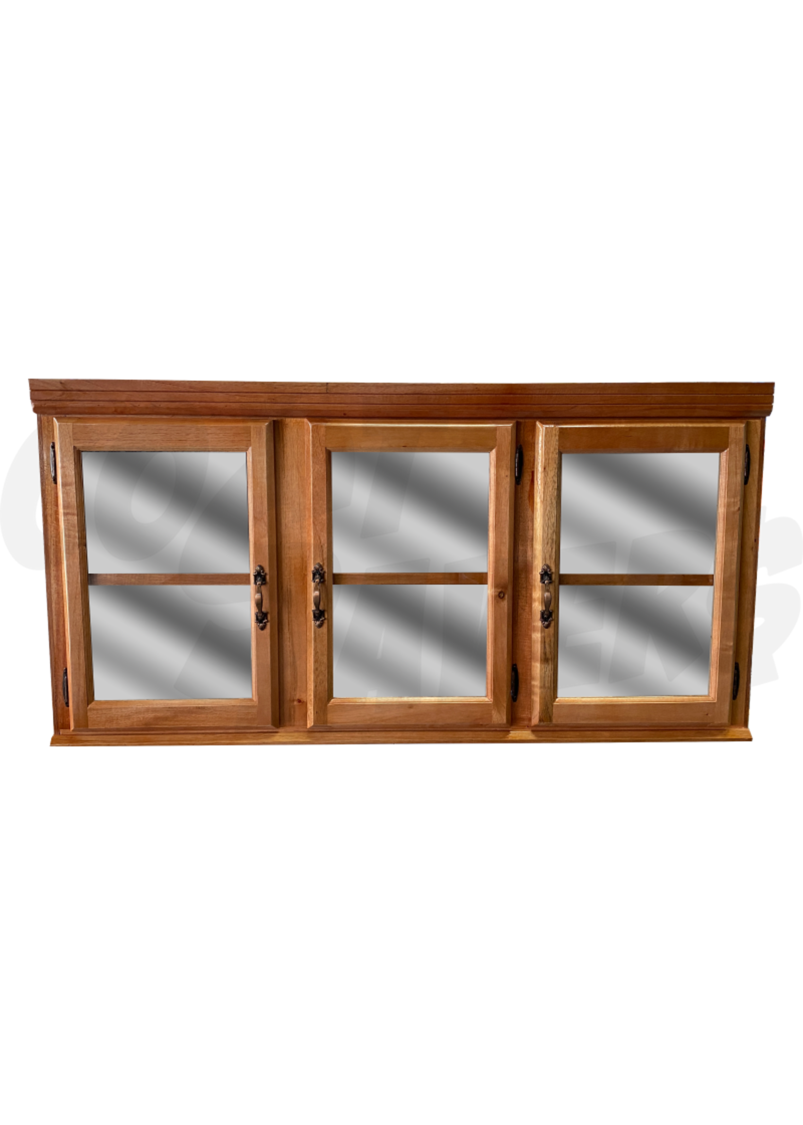 3 Door 4ft Cedar Kitchen Wall Unit (SK)