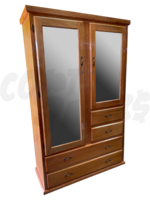 Cedar Tall Reg. Wardrobe (SK)