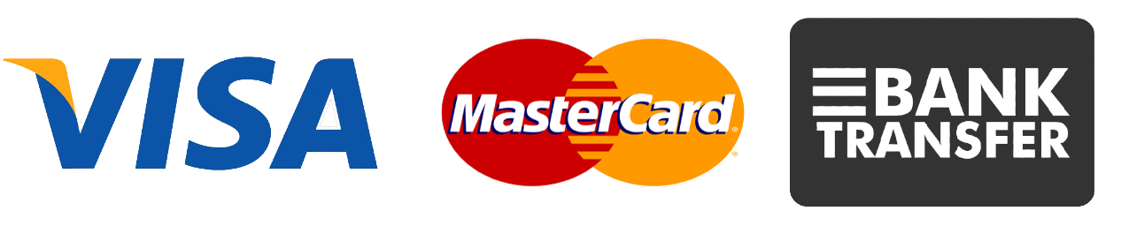 Visa Mastercard Bank Transfer