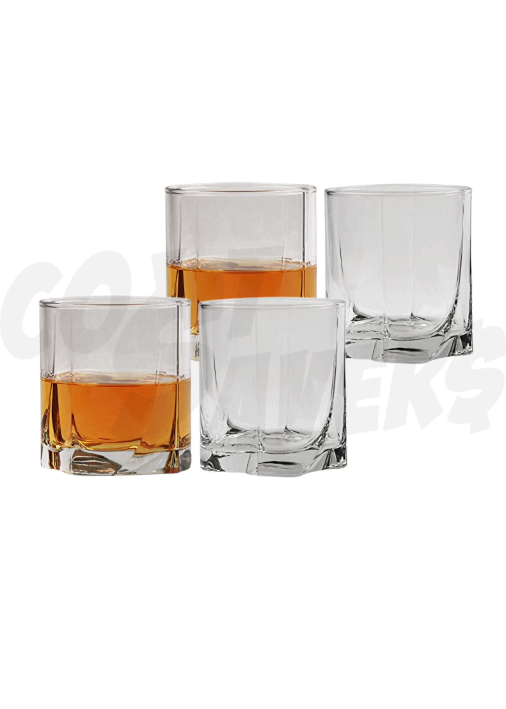 Circleware Circleware Highland 4pc Glass Set