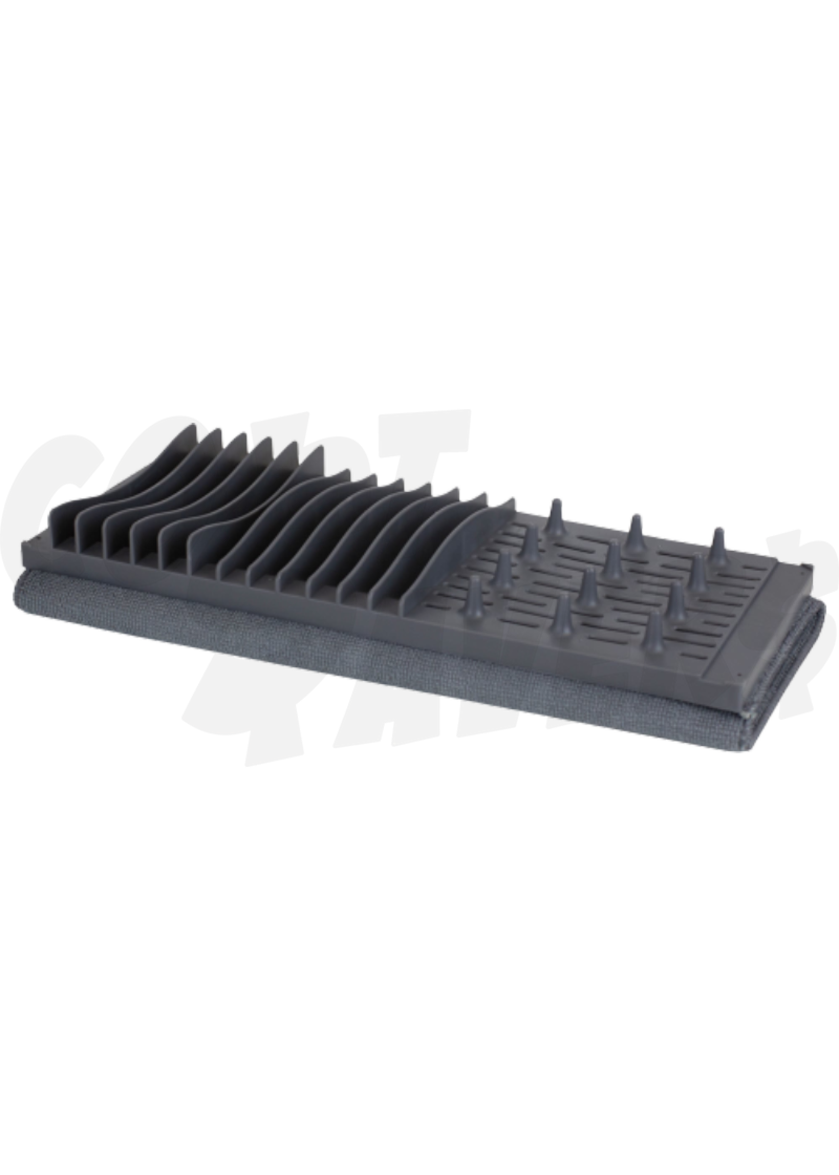 Home Basics Home Trend Dish Drying Mat w/Rack