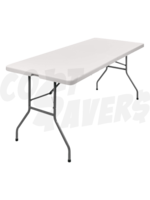 Rhino Top Heavy Duty 6ft Straight Table (Off White)