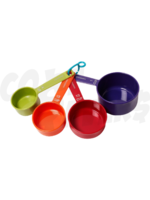 Homate 4pc Coloured Measuring Cup Set