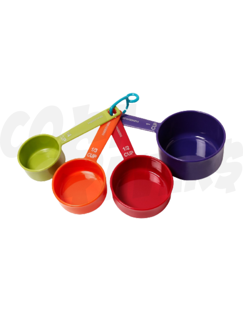 Homate 4pc Coloured Measuring Cup Set Cost Savers