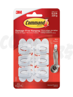 3M Command Damage-Free Hanging 0.5Lbs (White)