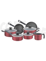 Tramontina Tramontina Loreto 7pc Cookware Set (Red)