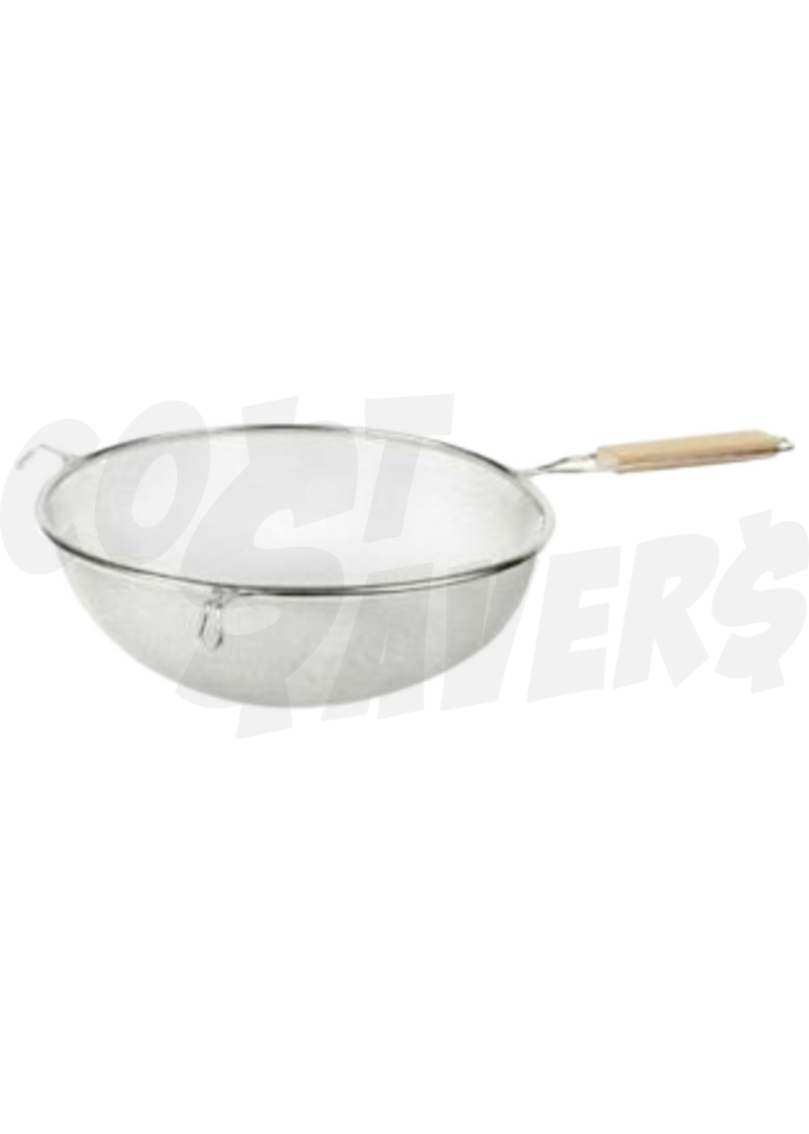 Imusa Imusa 10'' S/Steel Strainer w/Wood Handle