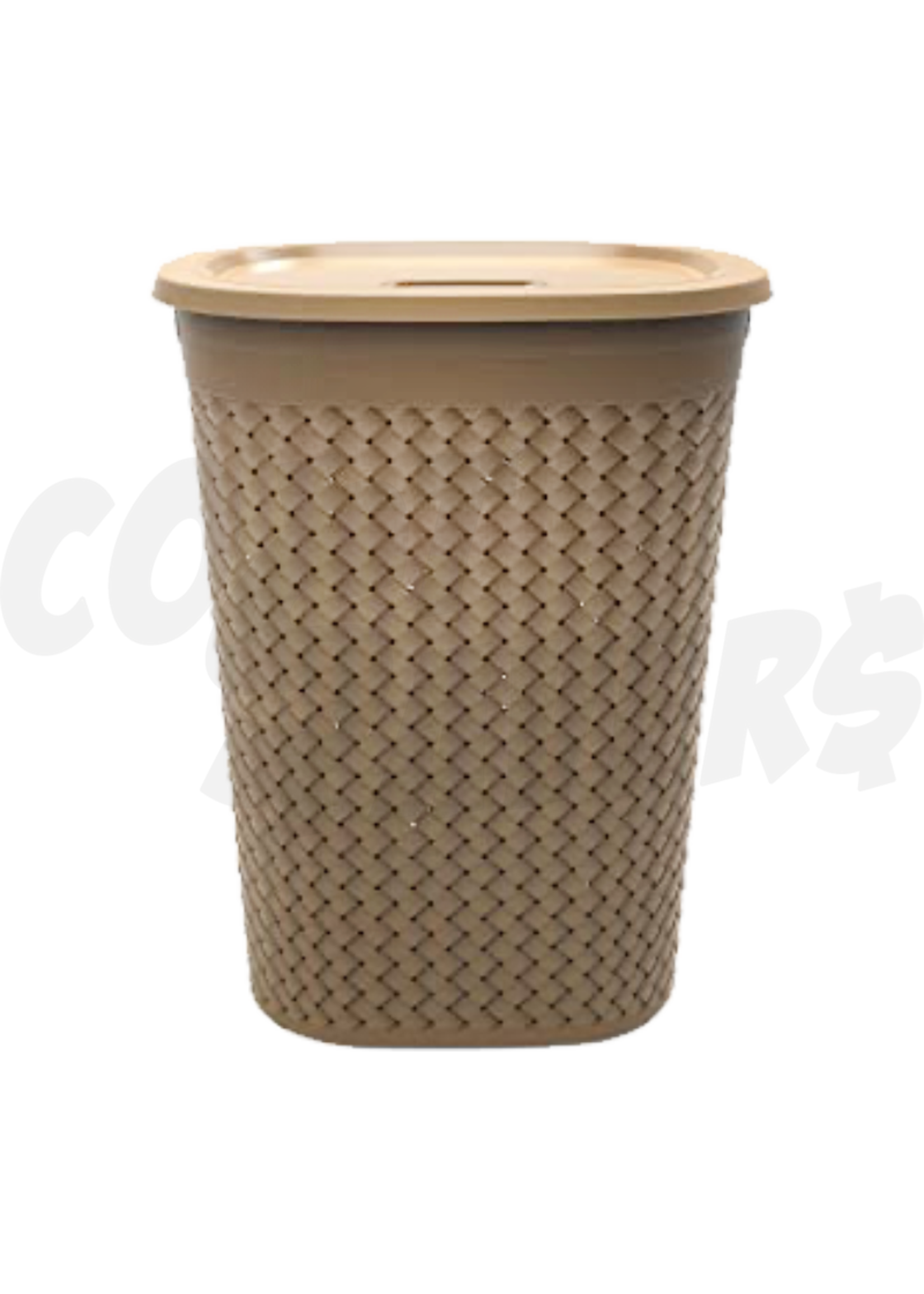 Kolorr Kolorr Stitch Series Laundry Basket (Brown)