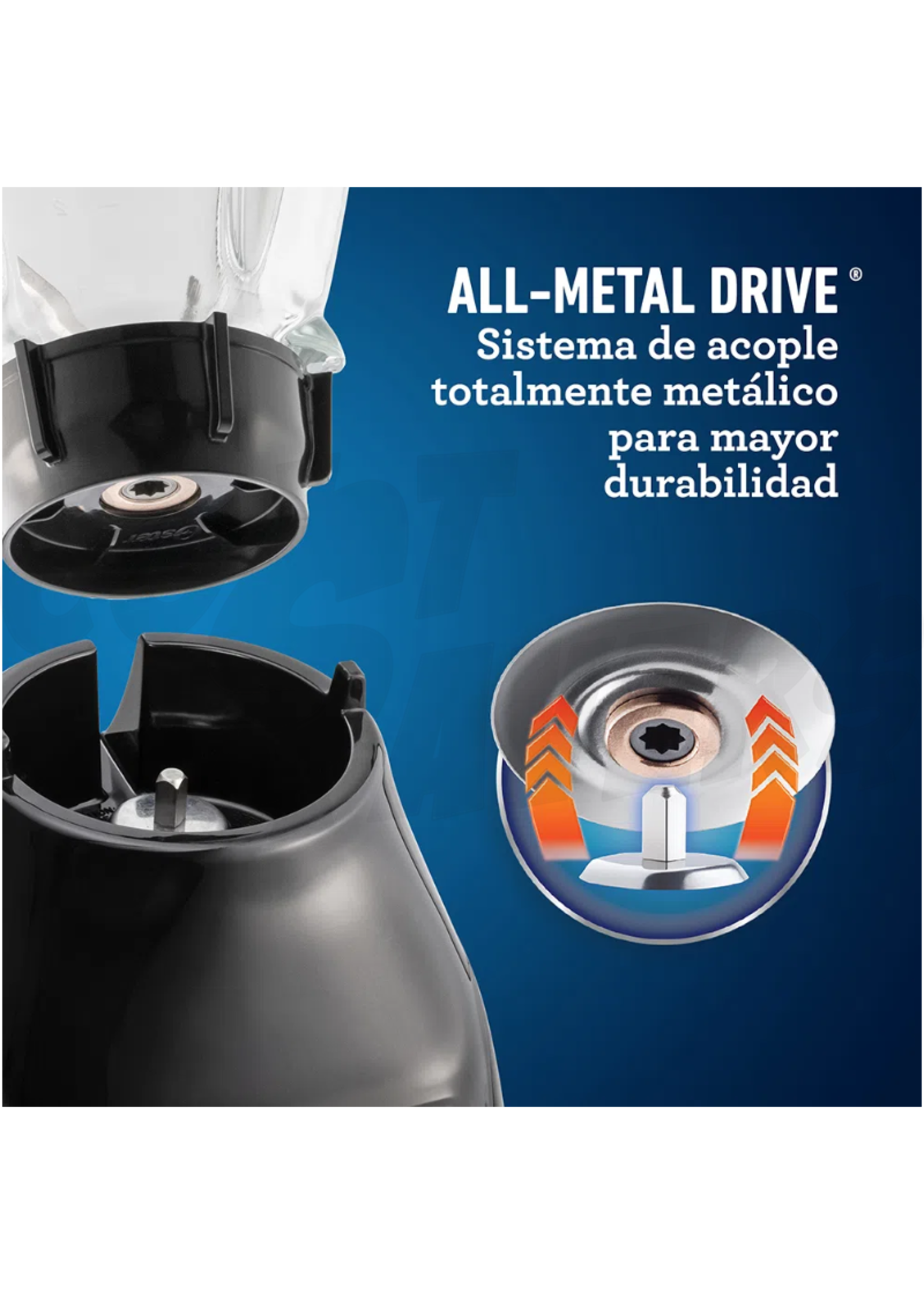 Oster Oster 2 Speed 6 Cup Blender 500W  (White)