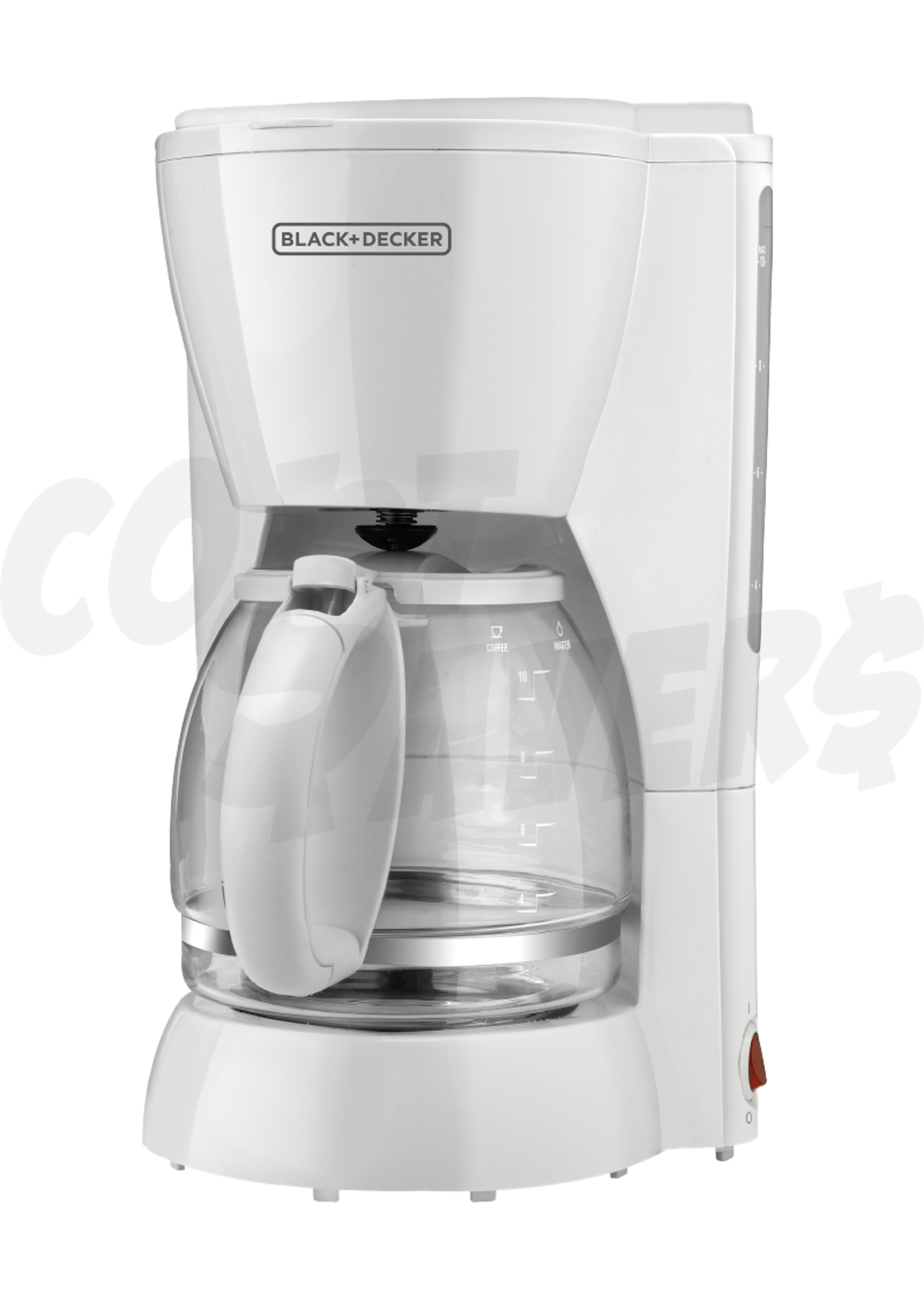 Black Decker 10 Cup Coffee Maker White Cost Savers