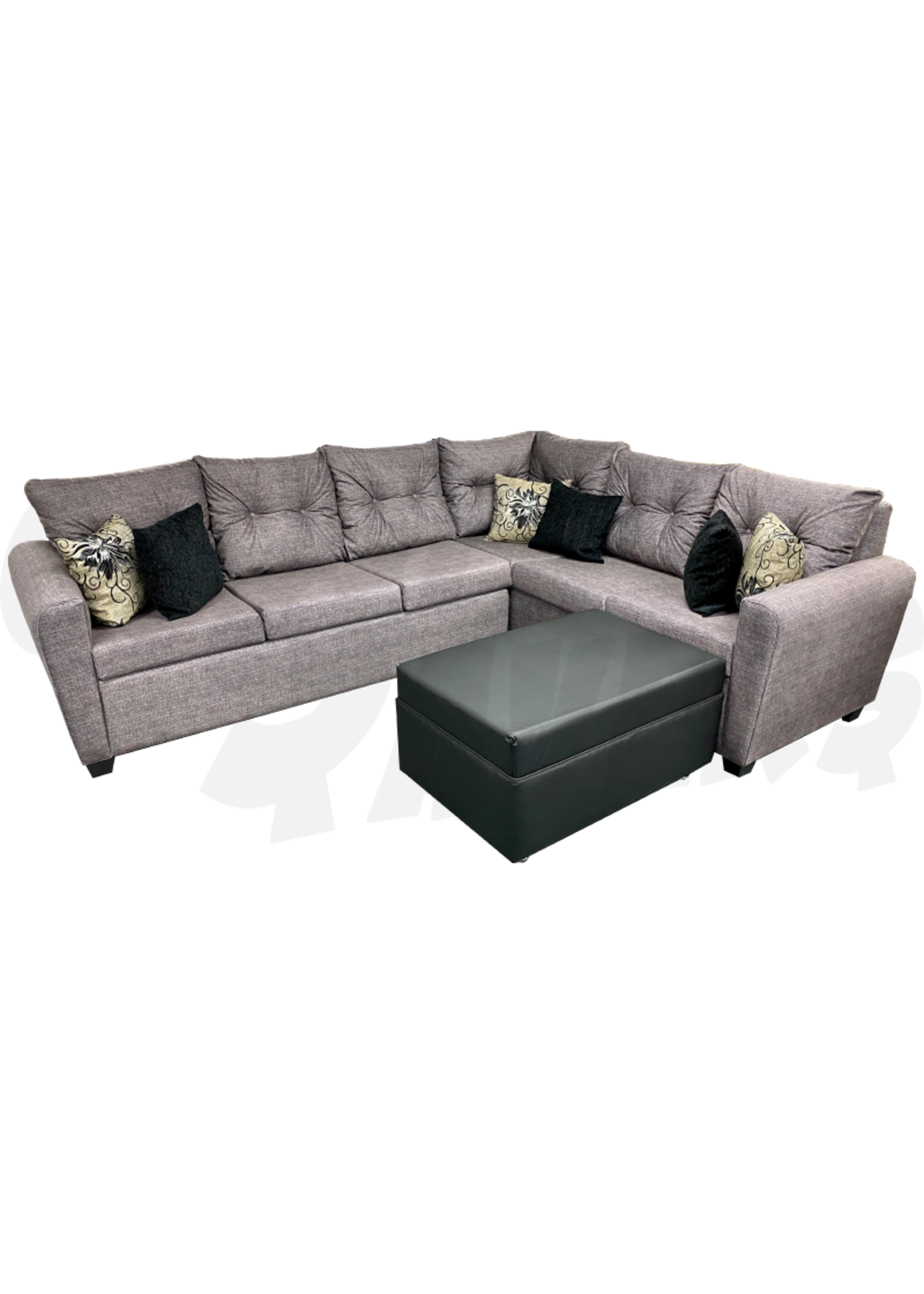 Magnolia Sectional (Brown)