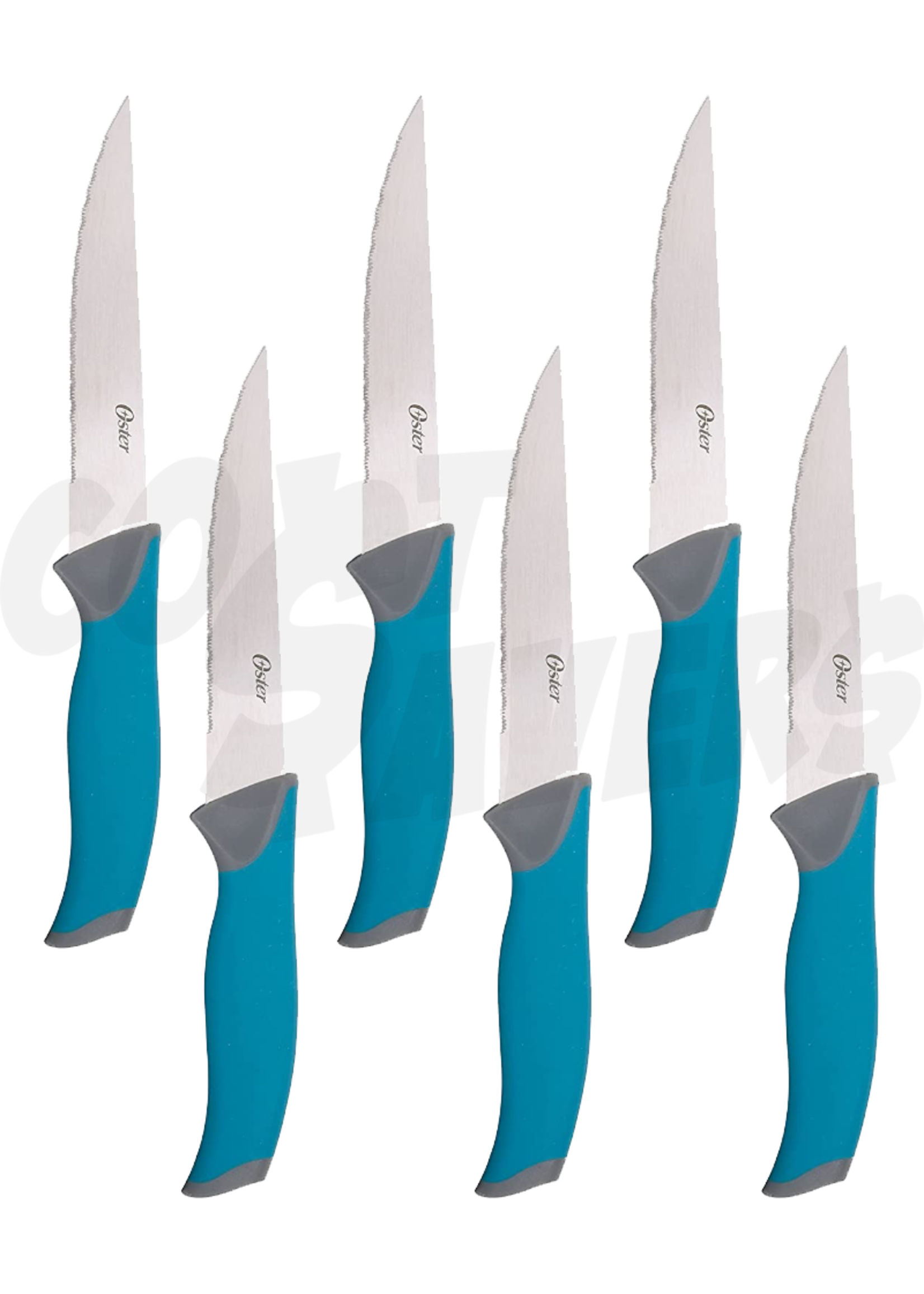 Oster Oster Lindbergh 14pc Cutlery Set Teal