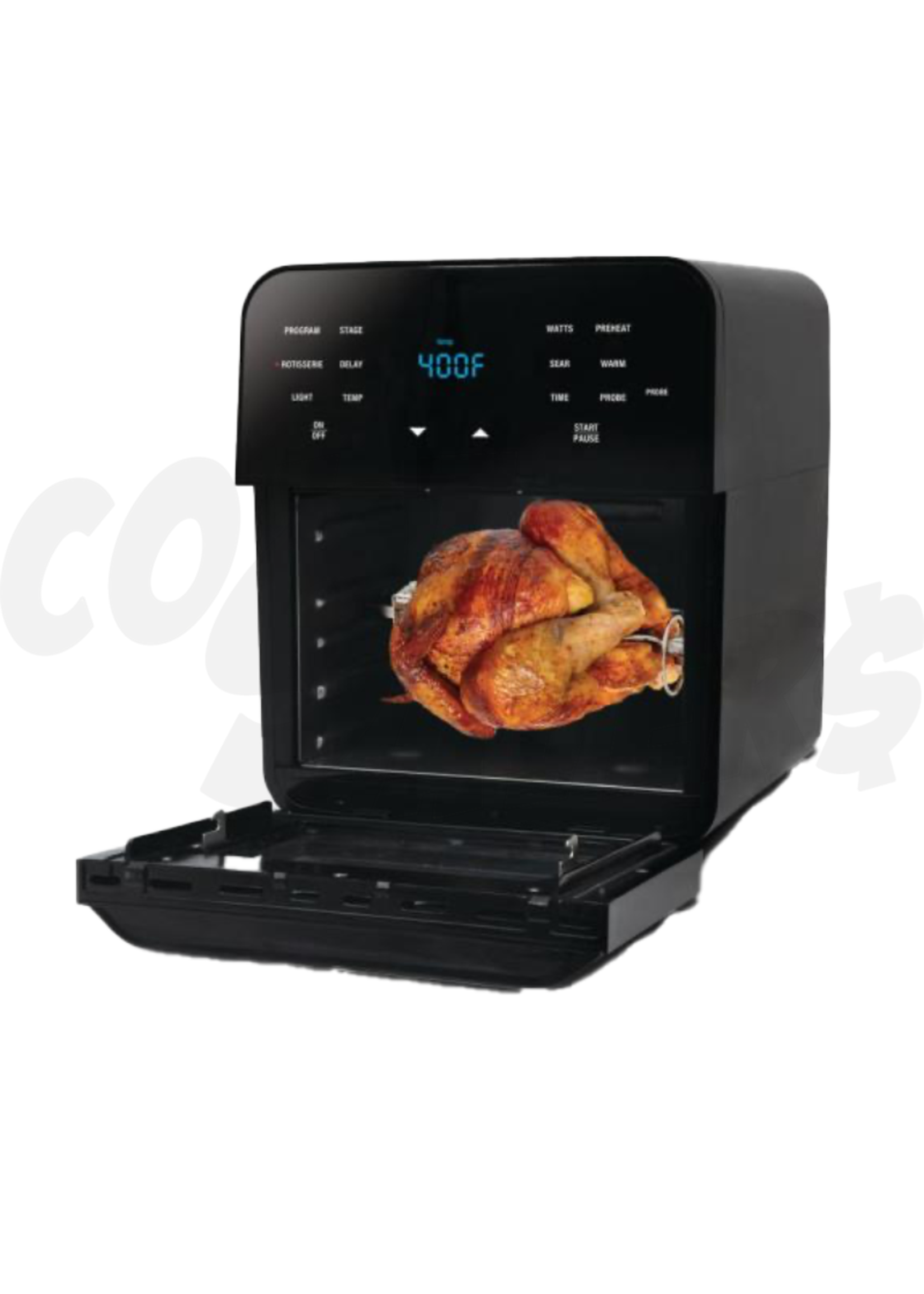 Nuwave Nuwave Brio 15.5Qt Air Fryer / Rotisserie / Oven Black