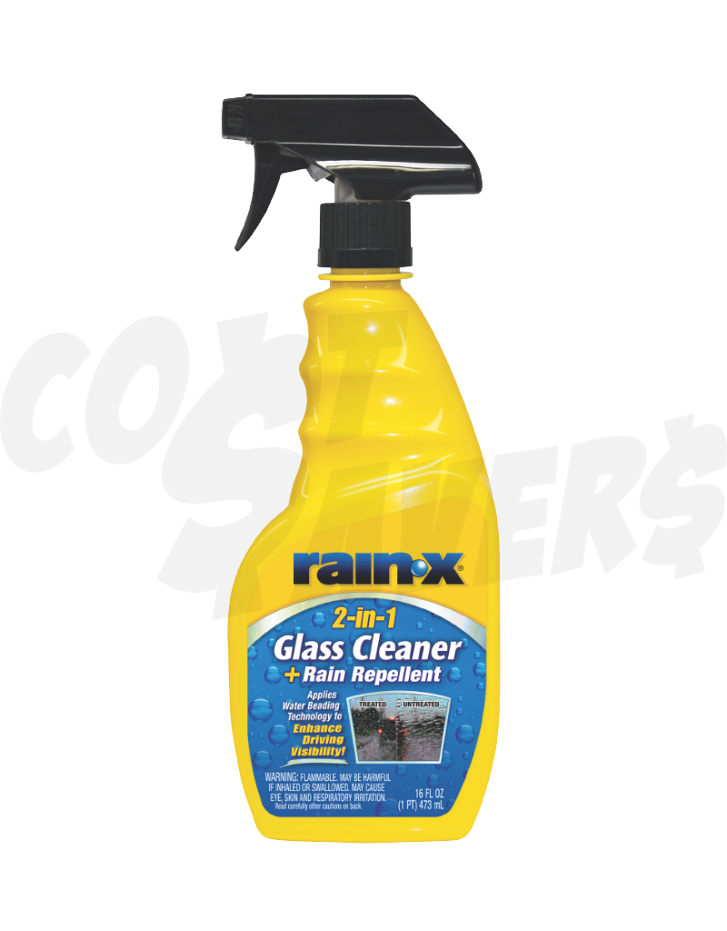 Rain X Glass Cleaner + Rain Repellent 23 fl. oz. Cost Savers