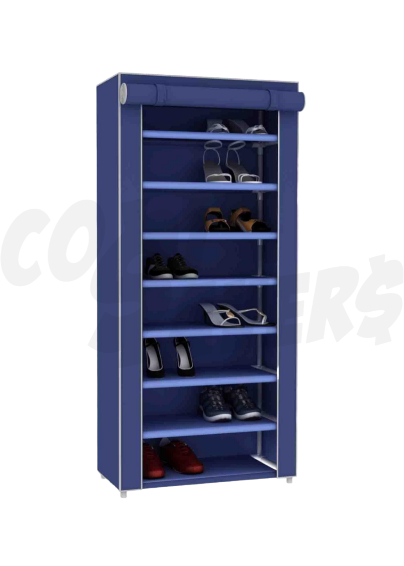 Home Basics Home Basics 24 Pair Navy Shoe Closet