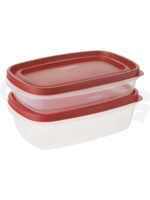 Rubbermaid Rubbermaid Easy Find Lids 2pc 5.5 / 8.5 Cup Container
