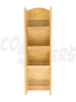 Home Basics Home Basics 3 Tier Bamboo Rack w/Key Holder