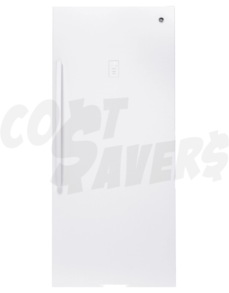G.E. 21.3 Cu. Ft. Upright Freezer Cost Savers