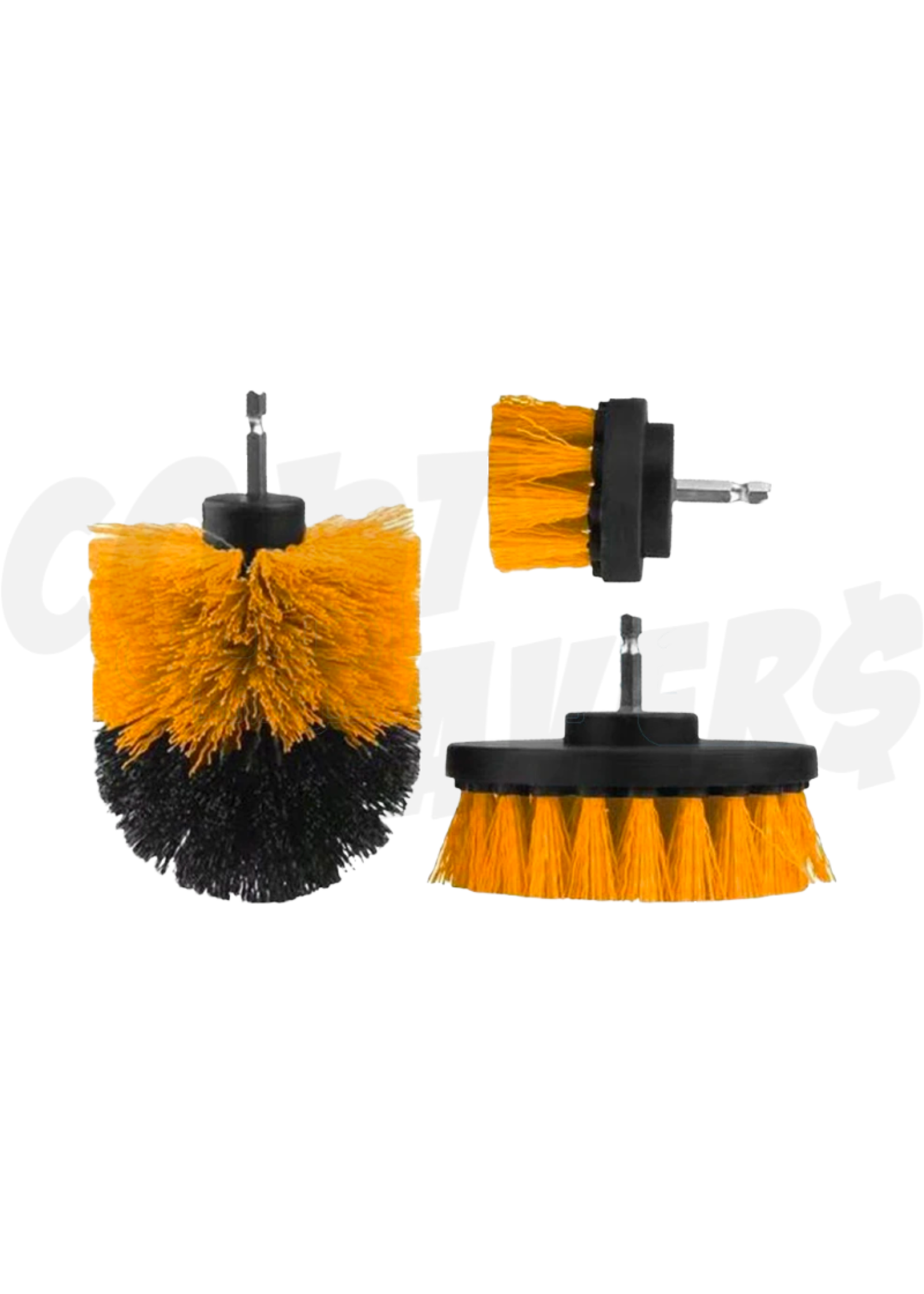 Tolsen Tolsen 3pcs Drill Brush Set