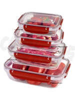 Dunya Dunya 4pc Master Silicone Seal Container Set