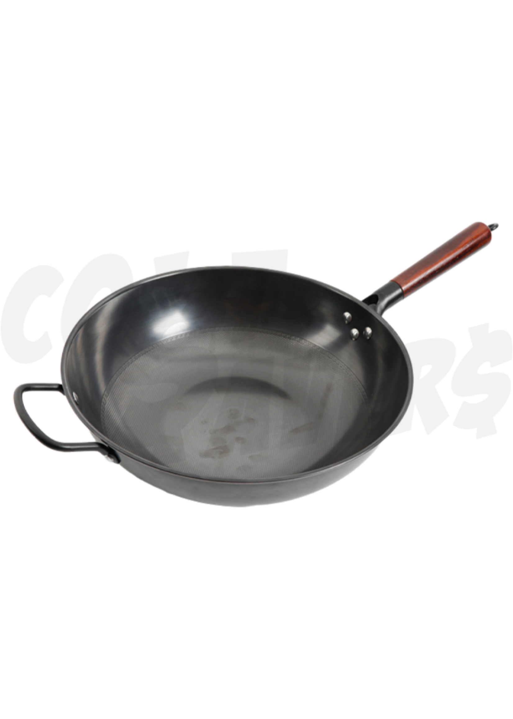 Gibson Gibson Debossed Carbon Steel Wok