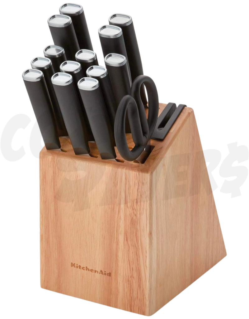 Kitchen Aid 15pc Knife Set w/Block Cost Savers