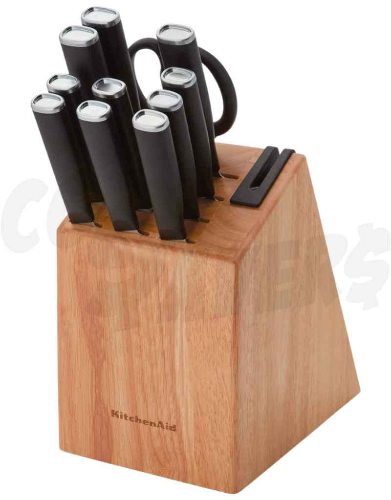 Kitchen Aid 12pc Knife Set w/Block Cost Savers