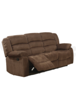Bill Reclining 3pc Living Room Set (Brown)