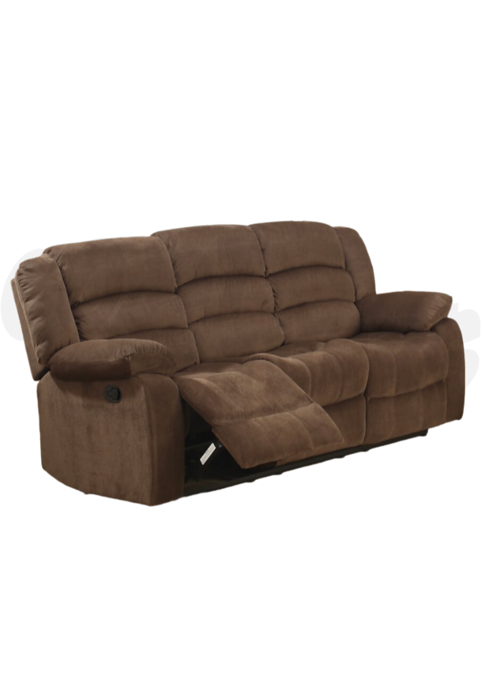 Bill Reclining 3pc Living Room Set (Brown)