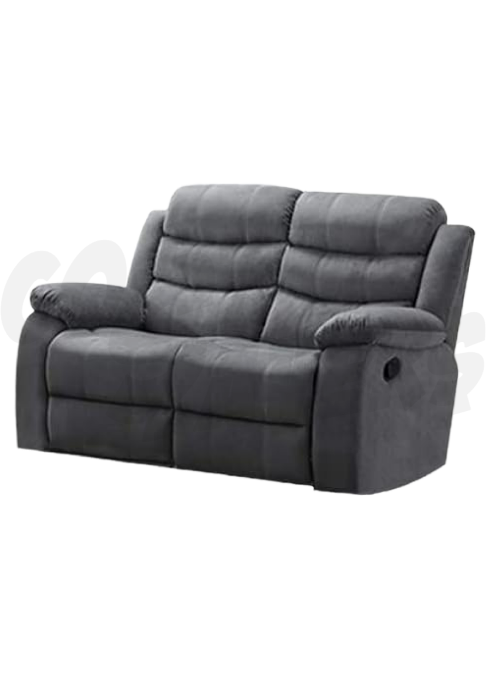 Bill Reclining 3pc Living Room Set (Grey)
