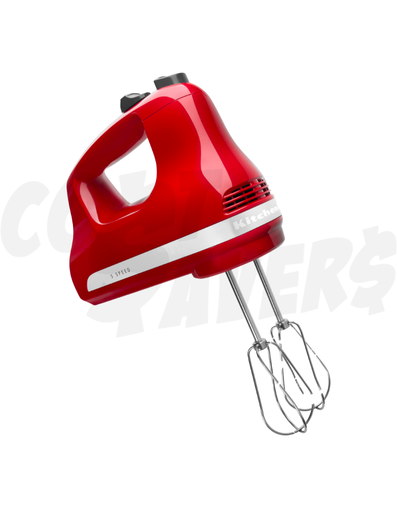 Kitchen Aid 5 Speed Hand Mixer (Empire Red) Cost Savers