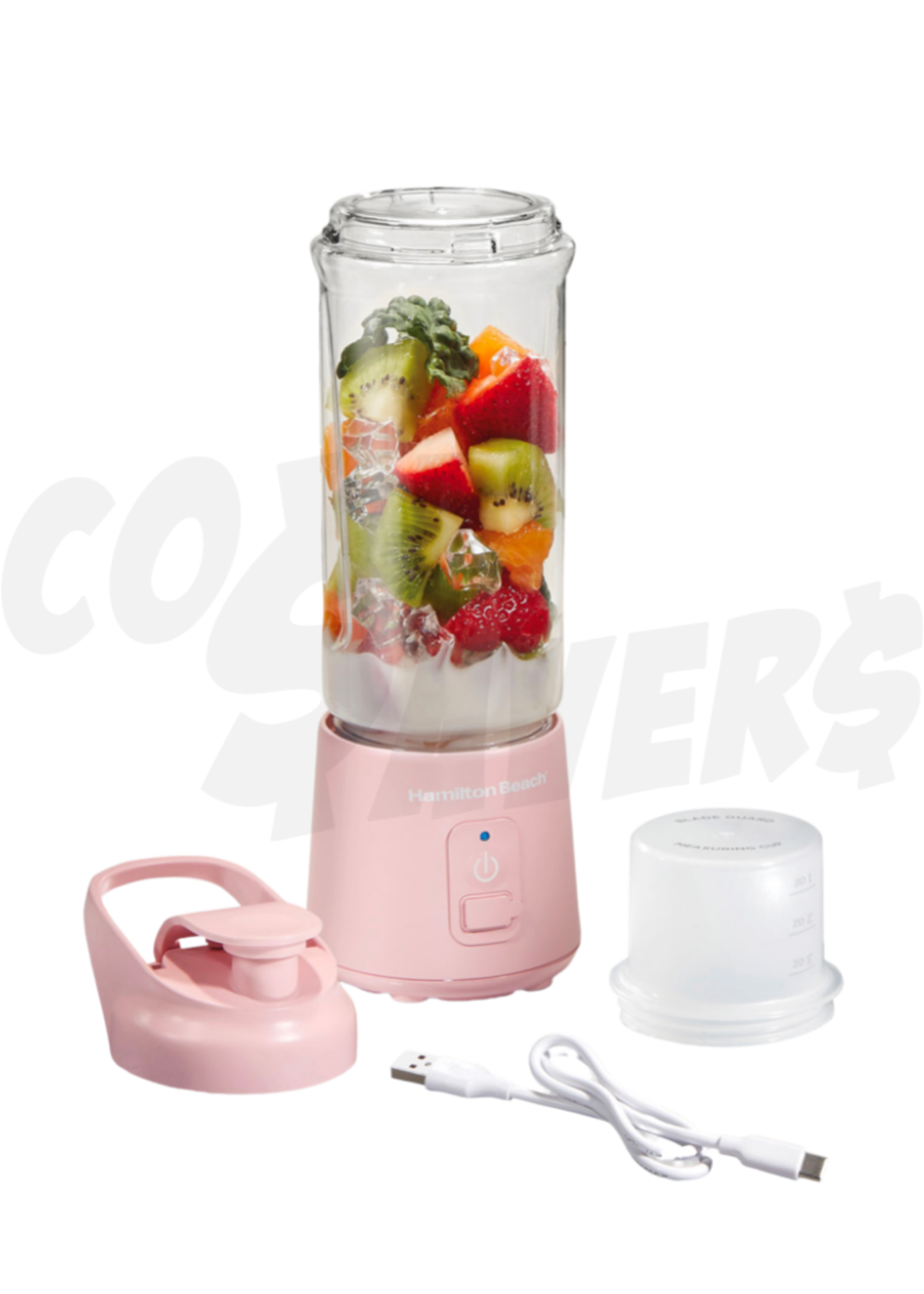 Hamilton Beach Hamilton Beach 16oz Blend Now Battery Powered Blender (Pink)