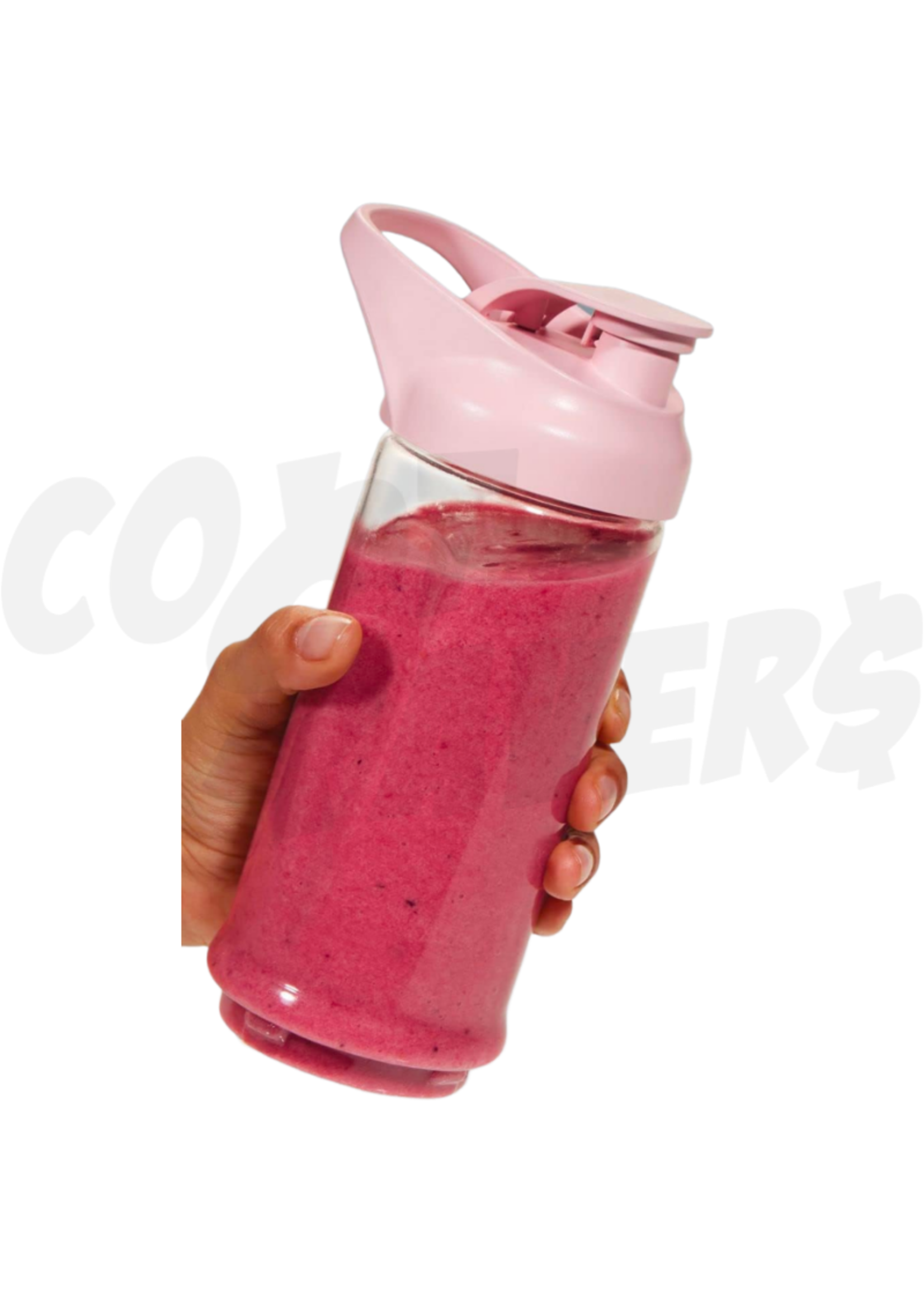 Hamilton Beach Blend Now Portable Cordless Blender, 16 oz. Jar with Travel Lid, Rose, New, 51181, Pink