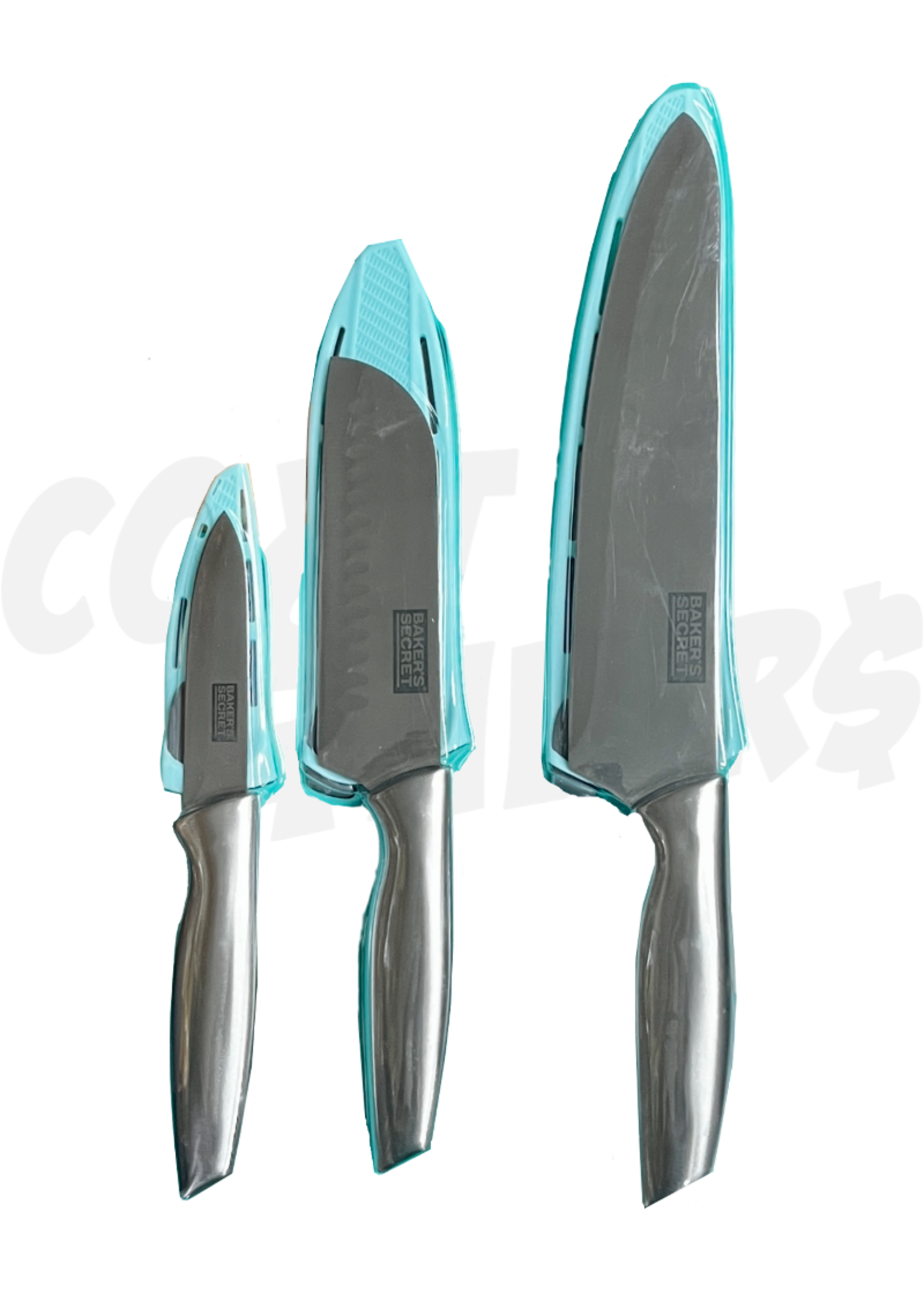 Baker's Secret Baker's Secret 3pc Knife Set